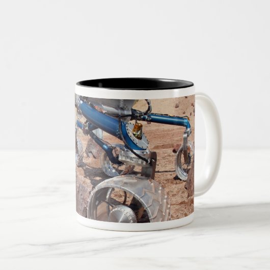 Scarecrow, een mobiliteitstestmodel tweekleurige koffiemok (Voorkant rechts)