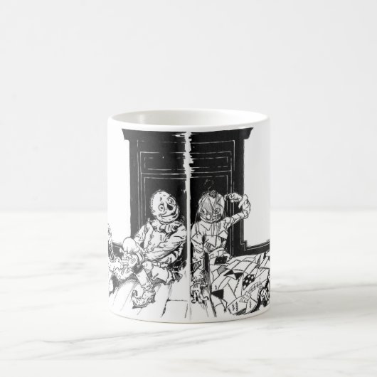 Scarecrow en scraps koffiemok (Center)