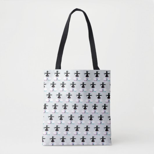 Scarecrow en Sheep Canvas tas (Voorkant)