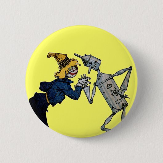 Scarecrow en Tin Man Button (Voorkant)