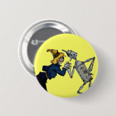 Scarecrow en Tin Man Button (Voorkant /achterkant)