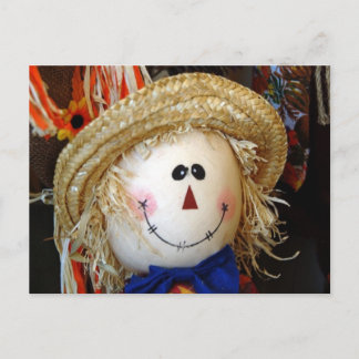 Scarecrow Face Briefkaart