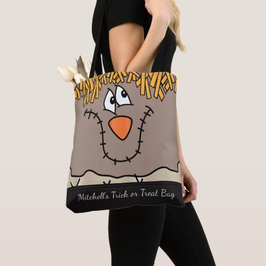 Scarecrow Face Tote Bag (Dichtbij)