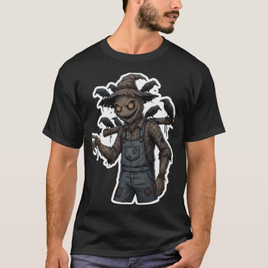 Scarecrow family girl t-shirt (Voorkant)