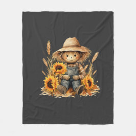 Scarecrow Fleece Deken