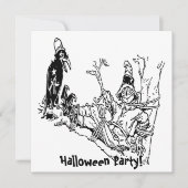 Scarecrow gebonden in de boom kaart (Voorkant)