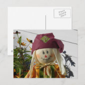 Scarecrow Girl Briefkaart (Voorkant / Achterkant)