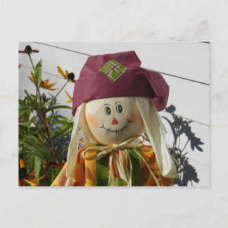 Scarecrow Girl Briefkaart