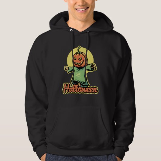 Scarecrow Halloween Hoodie (Voorkant)