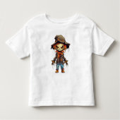 Scarecrow Halloween Kinder Shirts (Voorkant)