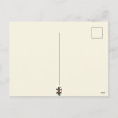 Scarecrow Harvest Hunter Halloween Briefkaart (Achterkant)