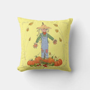 Scarecrow Harvest Theren Cheerful Kussen