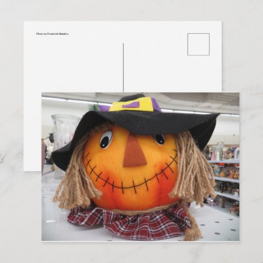 Scarecrow Head Briefkaart (Voorkant / Achterkant)