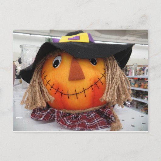 Scarecrow Head Briefkaart (Voorkant)