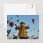 Scarecrow Hot Air Ballon Briefkaart (Voorkant / Achterkant)