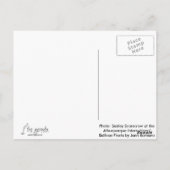 Scarecrow Hot Air Ballon Briefkaart (Achterkant)