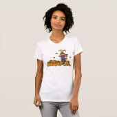 Scarecrow in de pompoenpleister t-shirt (Voorkant volledig)