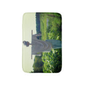 Scarecrow in tuinveld badmat (Voorkant Verticaal)