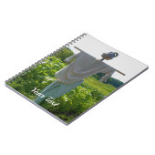 Scarecrow in tuinveld Natuur Notitieboek (Linkerzijde)