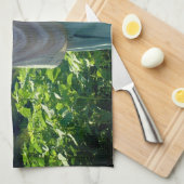 Scarecrow in tuinveld theedoek (Quarter Fold)