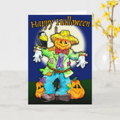 Scarecrow Kaart (Gele Bloem)