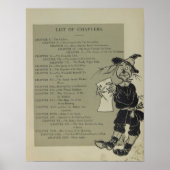 Scarecrow-lijst van hoofdstukken poster (Voorkant)