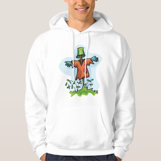 Scarecrow Mannen Hoodie (Voorkant)