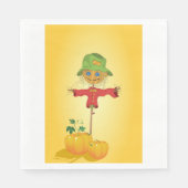 Scarecrow met pompoenpapier servetten (Voorkant)