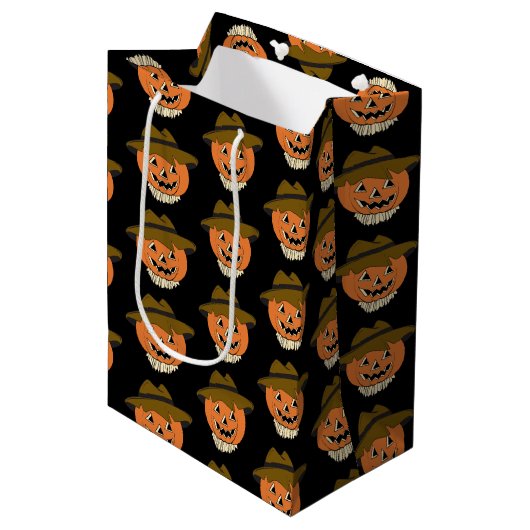  Scarecrow Middelgrote Gift Bag Medium Cadeauzakje (Voorkant Gekanteld)