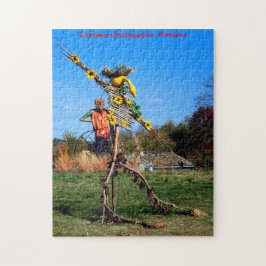 Scarecrow  Minnesota Kerstgroeten Legpuzzel