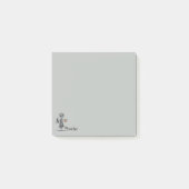 Scarecrow Mummy Gray Post-it® Notes (Voorkant)
