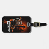 Scarecrow Oranje grafisch Bagagelabel (Voorkant horizontaal)