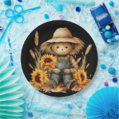 Scarecrow Papieren Bordje (Feest)