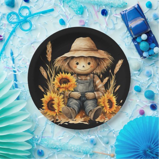 Scarecrow Papieren Bordje (Feest)