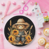 Scarecrow Papieren Bordje (Feest)