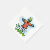 Scarecrow Papieren servetten (Hoek)