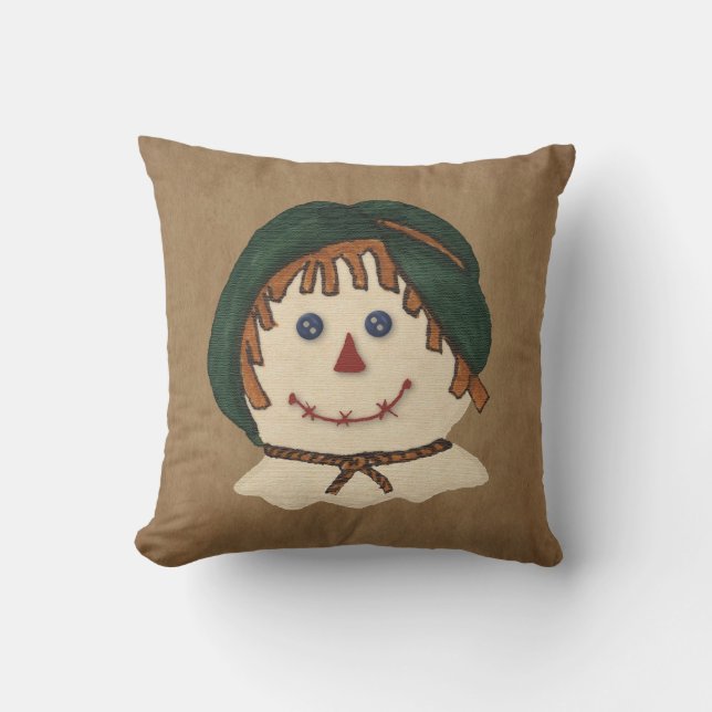 Scarecrow Pillow Kussen (Voorkant)