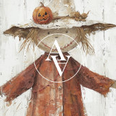 Scarecrow Portret Schilderij  Straw Man Poster