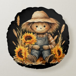 Scarecrow Rond Kussen
