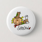 Scarecrow Ronde Button 5,7 Cm (Voorkant)
