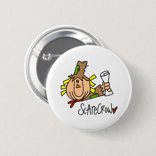Scarecrow Ronde Button 5,7 Cm (Voorkant /achterkant)