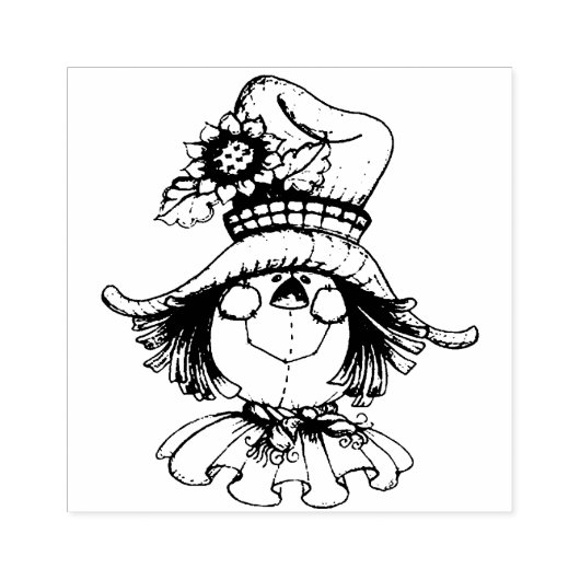 Scarecrow Rubberstempel (Afrduk)