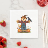 Scarecrow Samoyed Dog Servet (Insitu)