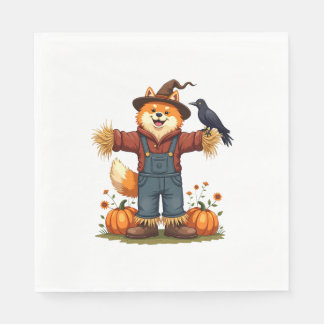 Scarecrow Samoyed Dog Servet