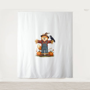 Scarecrow Samoyed Dog Wandkleed