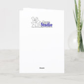 Scarecrow Sentinel Blank Notecard Bedankkaart (Achterkant)