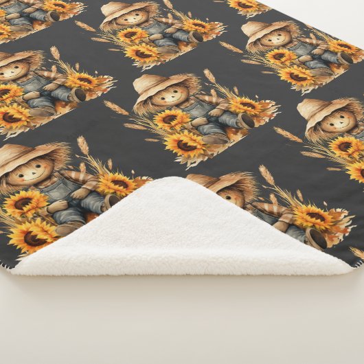 Scarecrow Sherpa Deken (3/4)