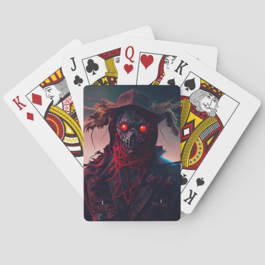Scarecrow-spelkaarten Pokerkaarten (Achterkant)