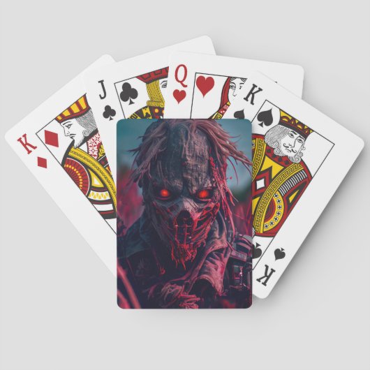Scarecrow-spelkaarten Pokerkaarten (Achterkant)