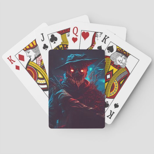 Scarecrow-spelkaarten Pokerkaarten (Achterkant)